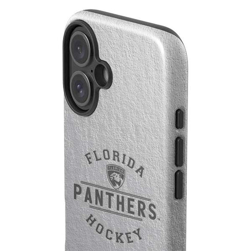 NHL Florida Panthers Black Text iPhone 16 Plus Impact Case